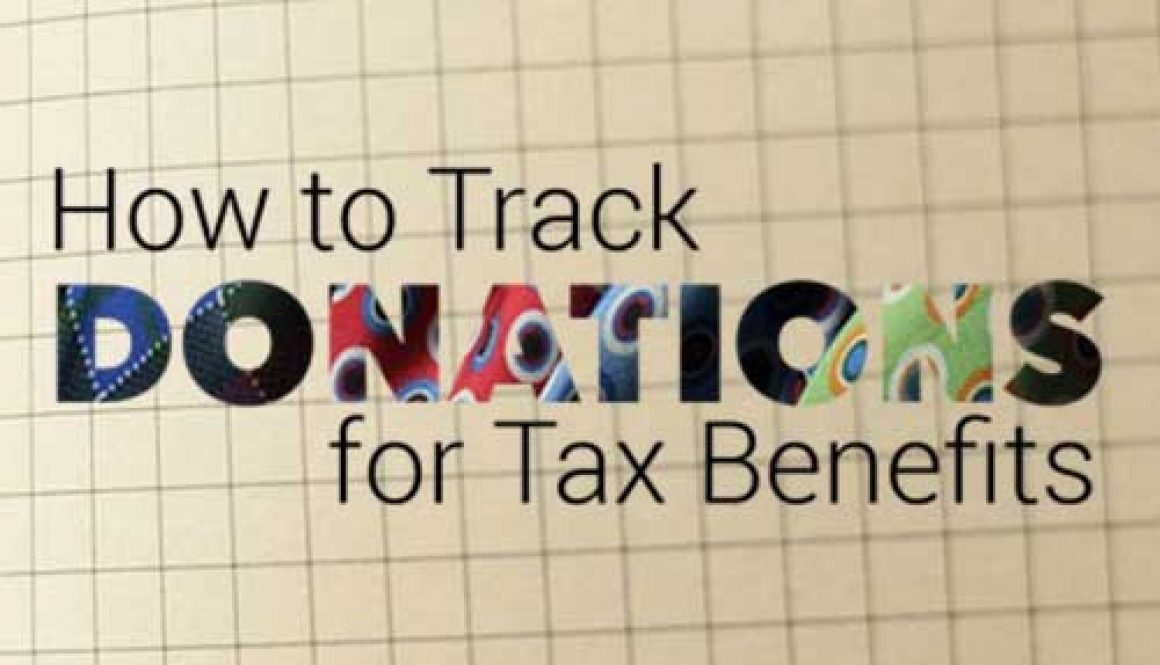 How to Track Donations for Tax Benefits