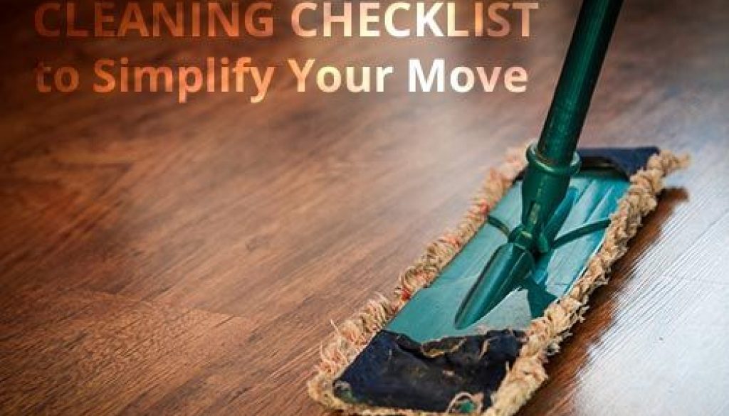 Moving Cleaning Checklist